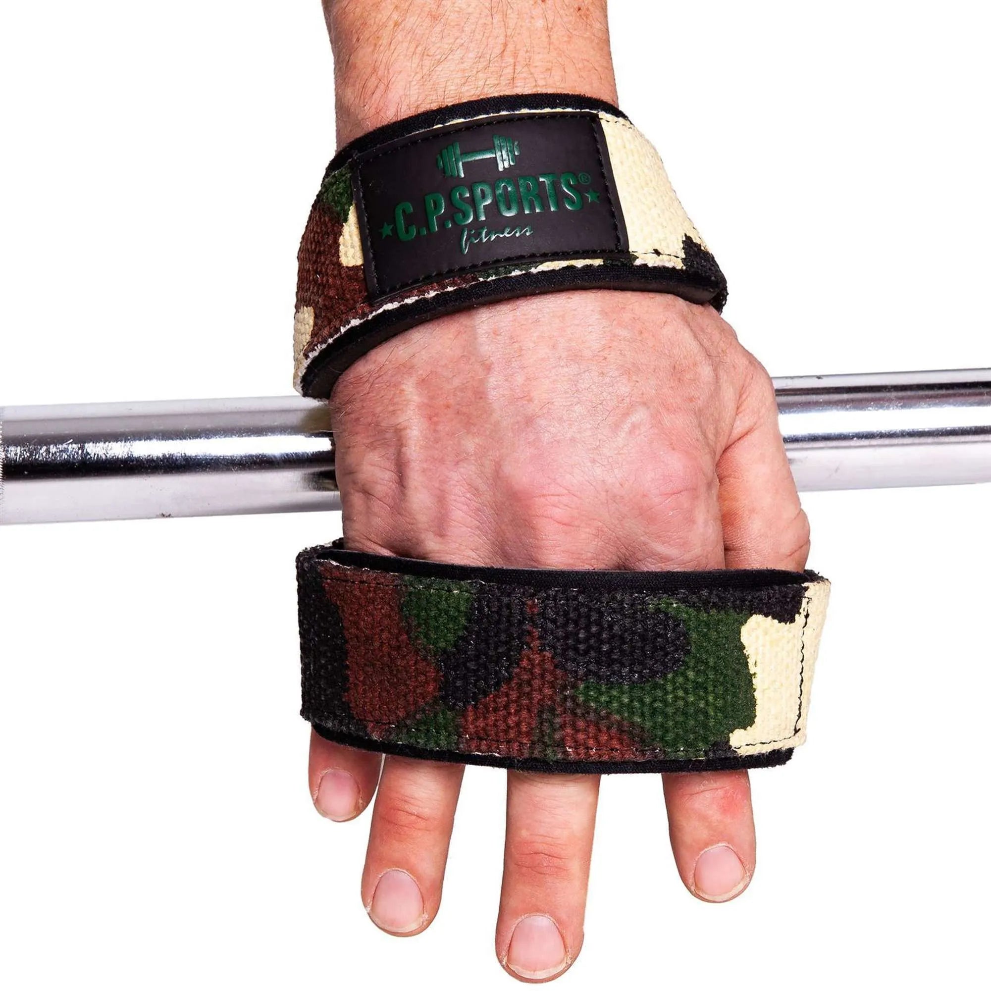 CP Sports Figur 8-stropper - Løftestropper, grøn