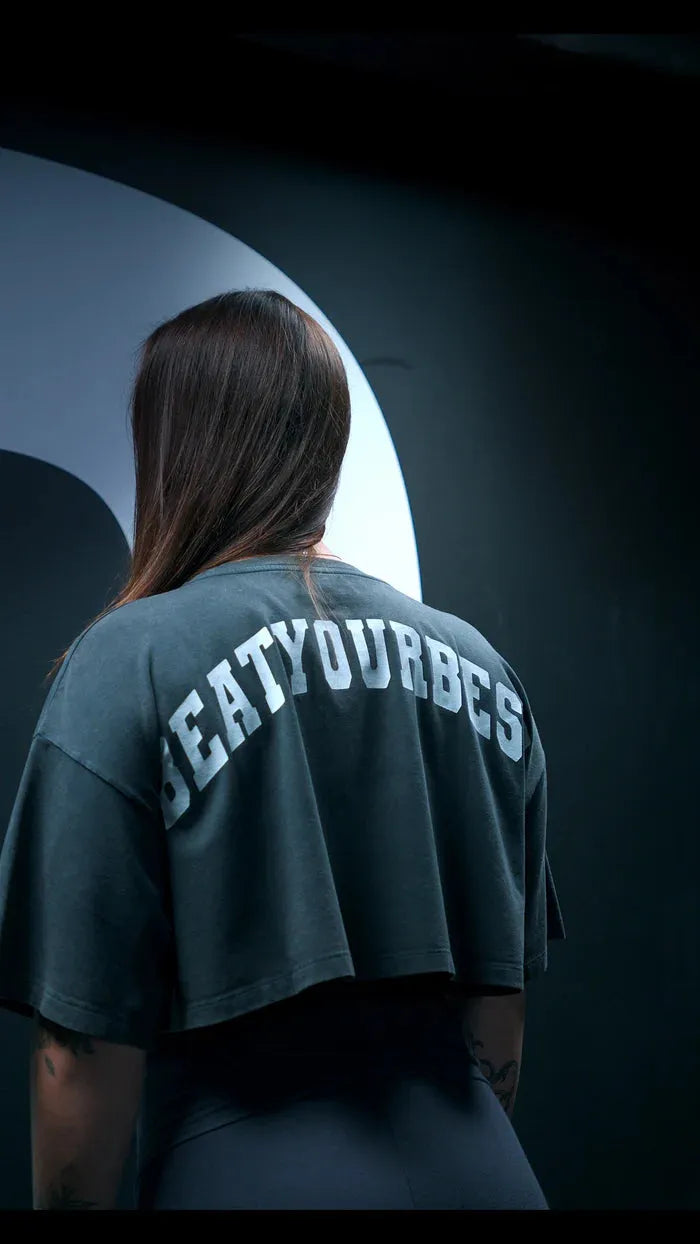 Be@yourbest Crop Top/Træningstop BAYB Sort