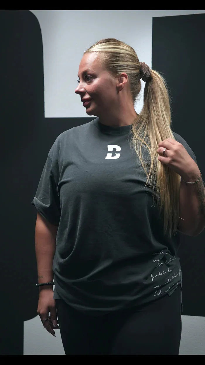 Be@yourbest Oversized T-shirt BAYB Sort