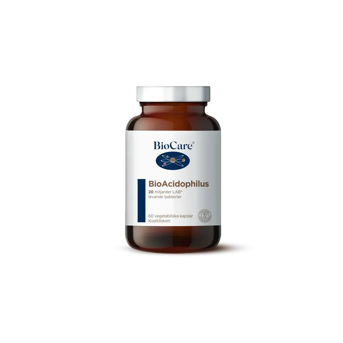 BioCare BioAcidophilus 60 kapsler