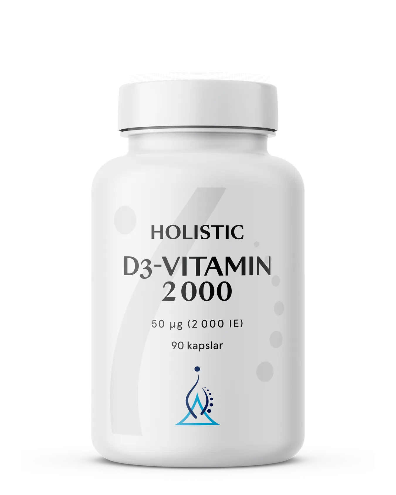 Holistisk D3-vitamin 2000, 90 kapsler