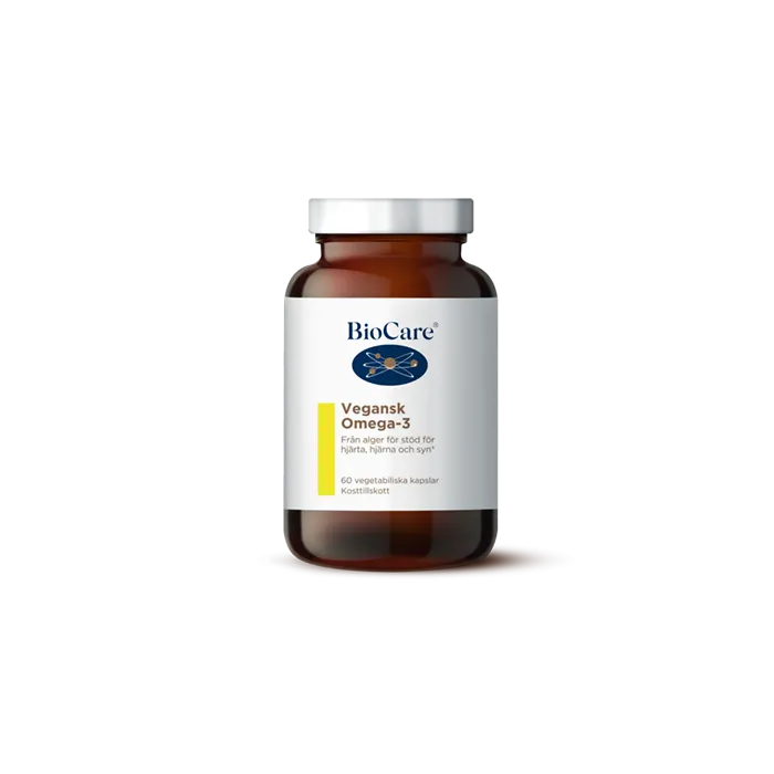 BioCare Vegansk Omega-3 60 kapsler