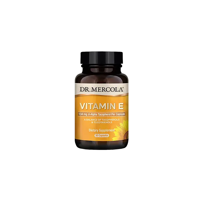 Dr. Mercola Vitamin E 200IU 30 kapsler