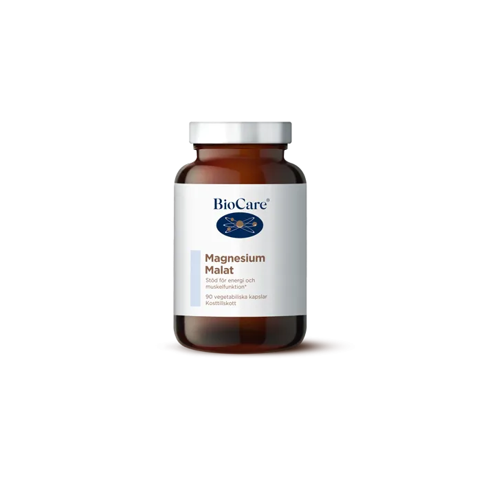 BioCare Magnesiummalat 90 kapsler