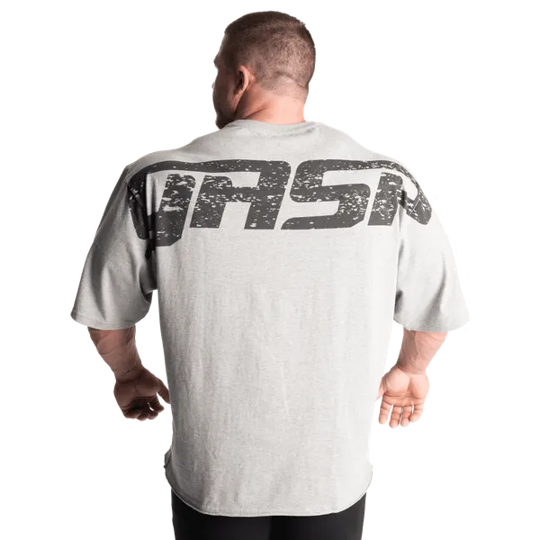 Gasp iron T-shirt, Gråmeleret/Sort