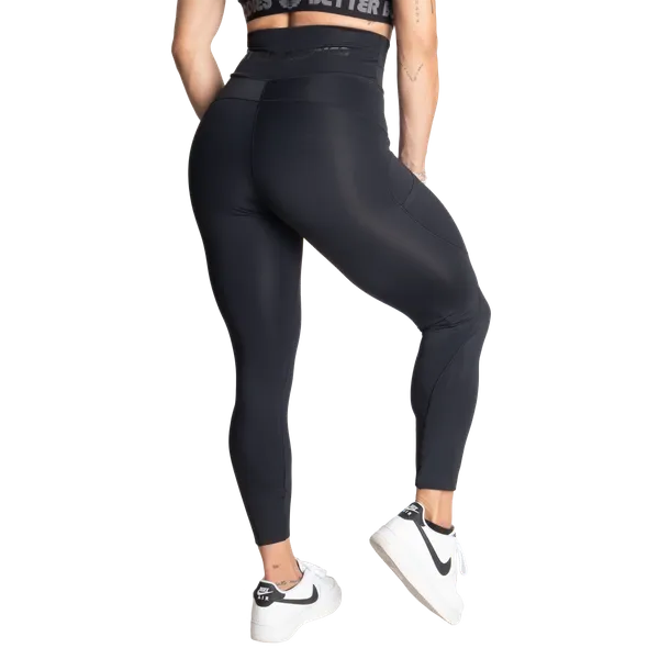 Better Bodies Højtaljede leggings/Træningstights, Sort