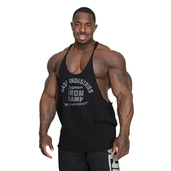 GASP stringer Linne, Black/Grey