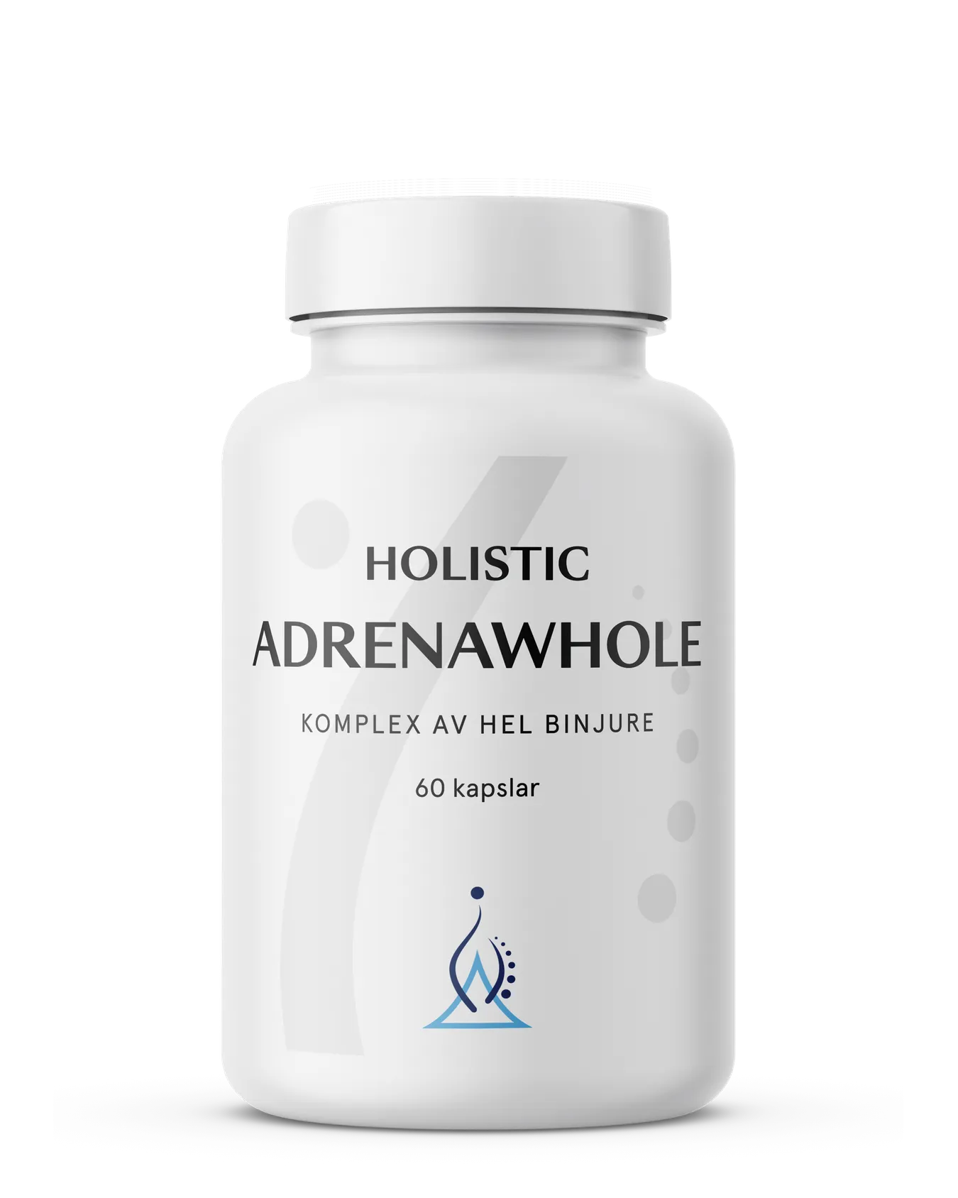 Holistisk adrenalin 200 mg, 60 kapsler