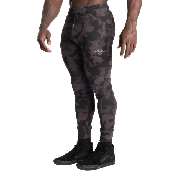 Better Bodies Tapered Joggers/Træningsbukser V2, Mørk Camo