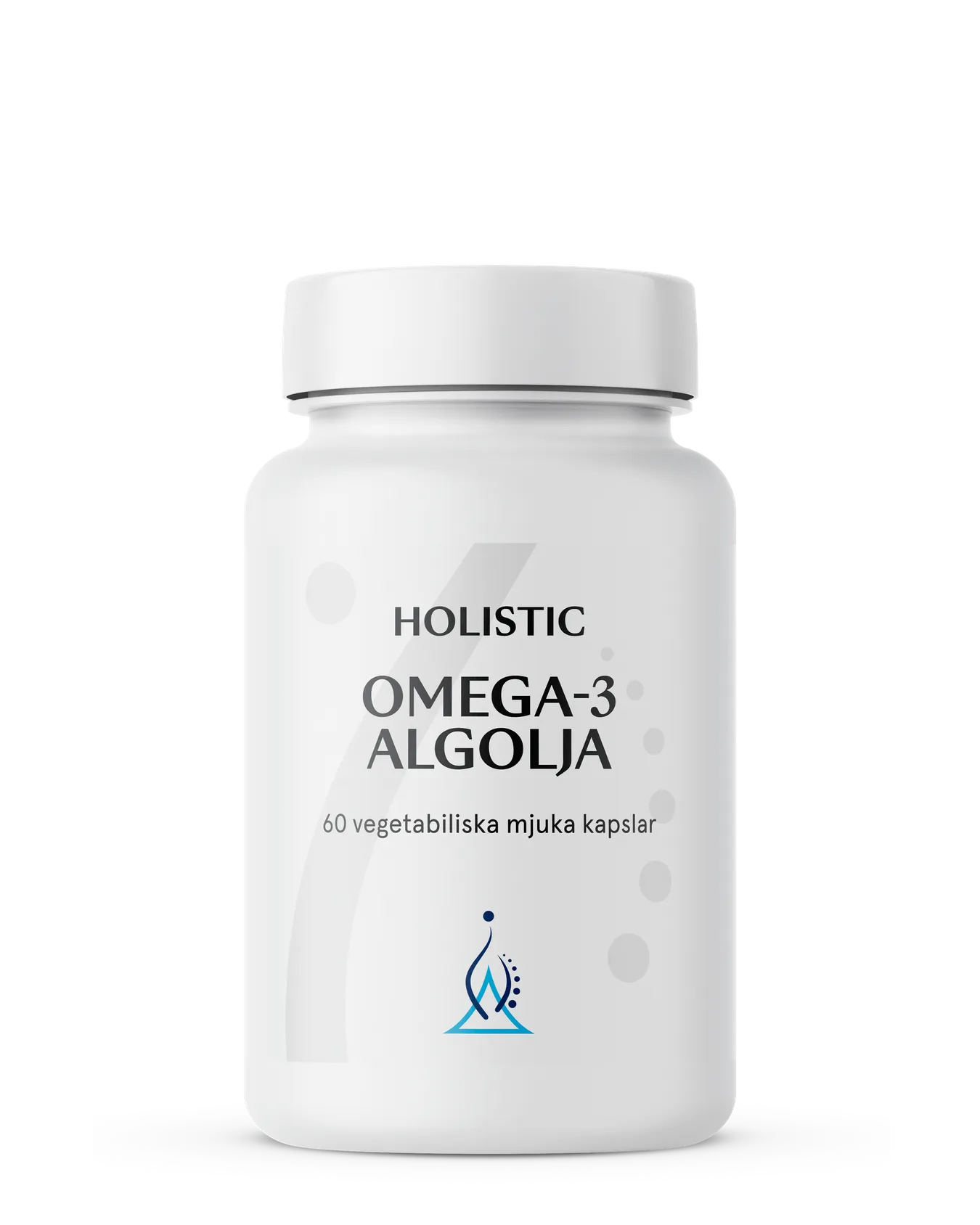 Holistisk Omega-3 Algeolie, 60 kapsler