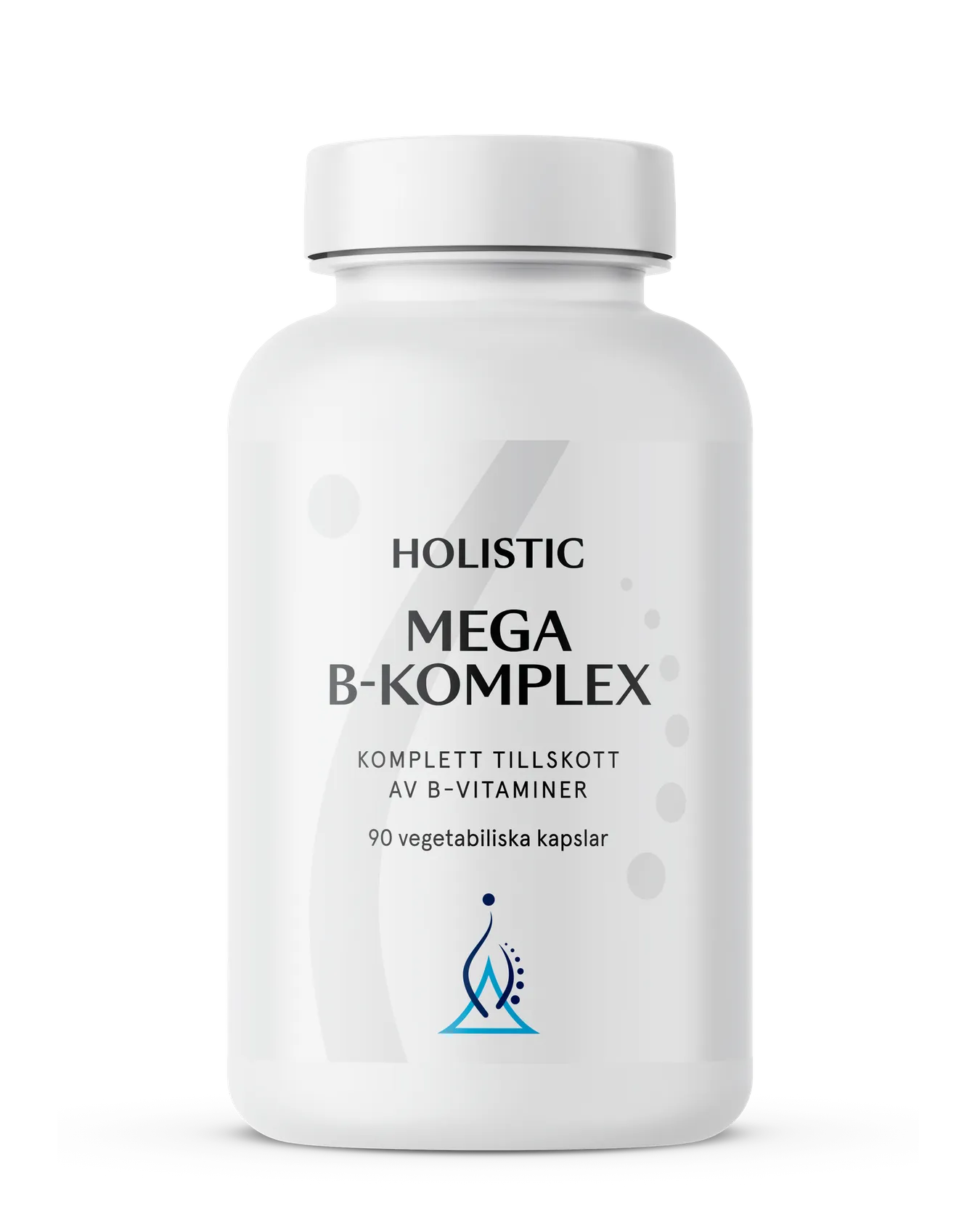 Holistisk Mega B-kompleks, 90 kapsler