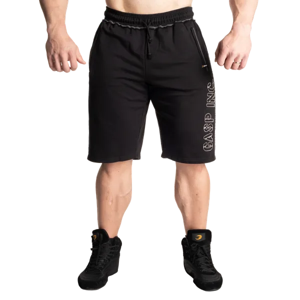 Gasp Division joggingshorts/træningsshorts, Sort