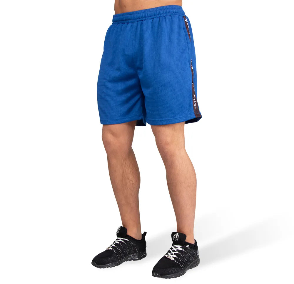 Gorilla Wear Reydon Mesh Shorts/Træningshorts, blå