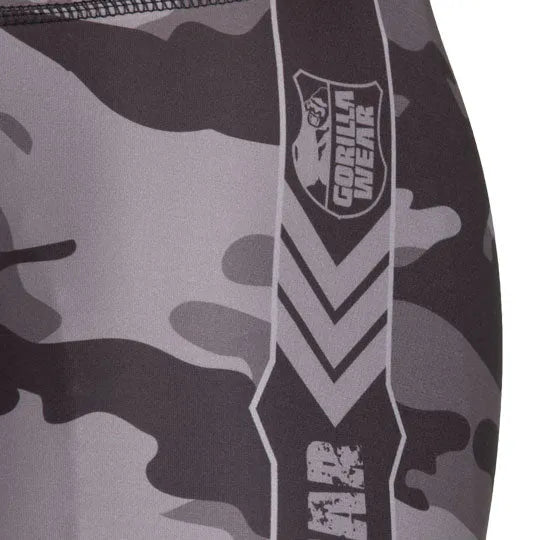 Gorilla Wear Franklin Shorts, sort/grå camo