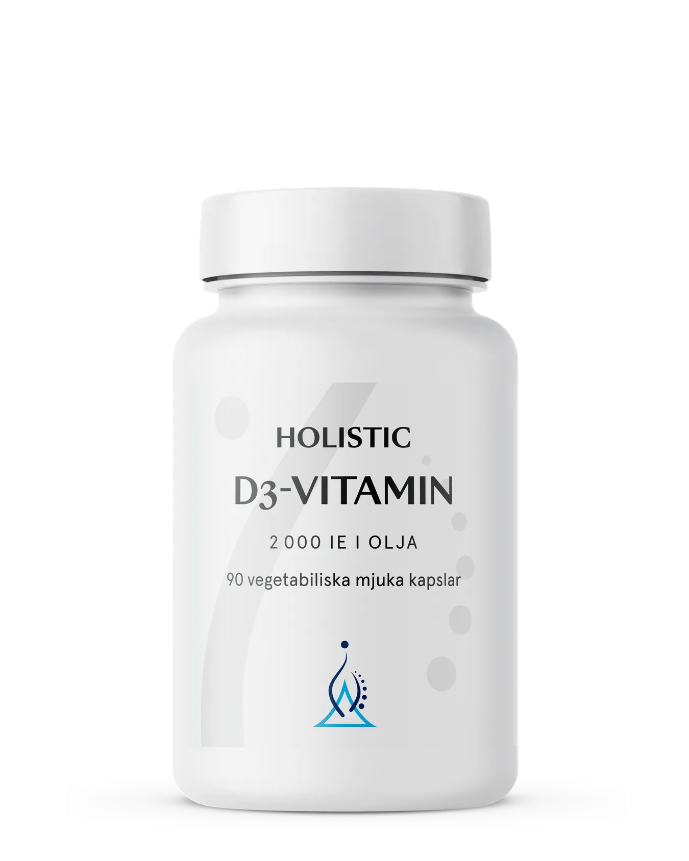 Holistisk vitamin D3 i olie, 90 kapsler