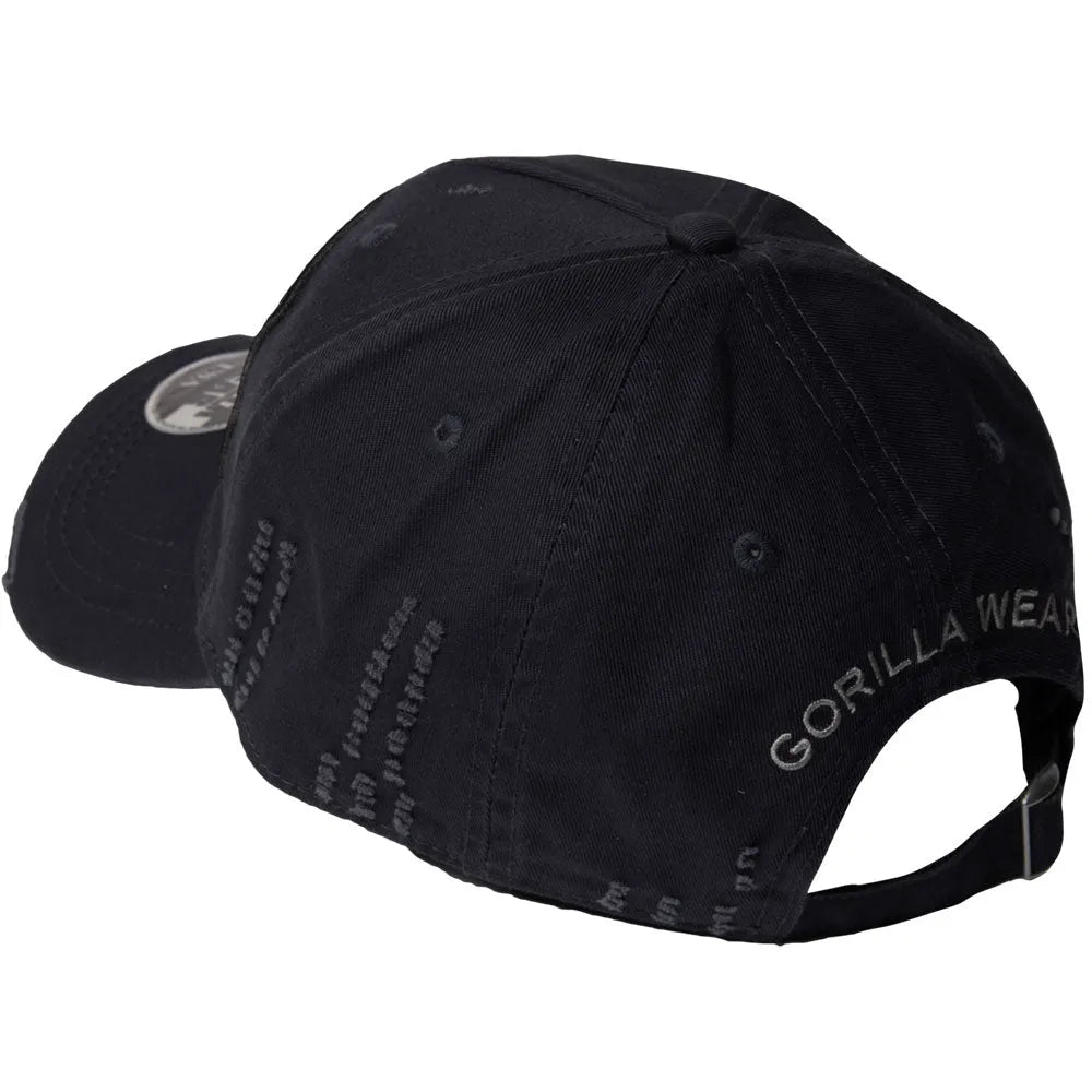 Gorilla Wear Harrison kasket, sort/hvid