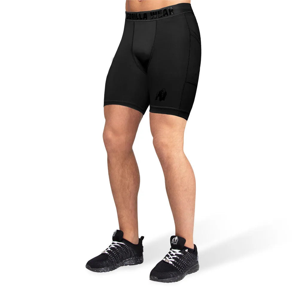 Gorilla Wear Smart Shorts/træningsshorts, sort