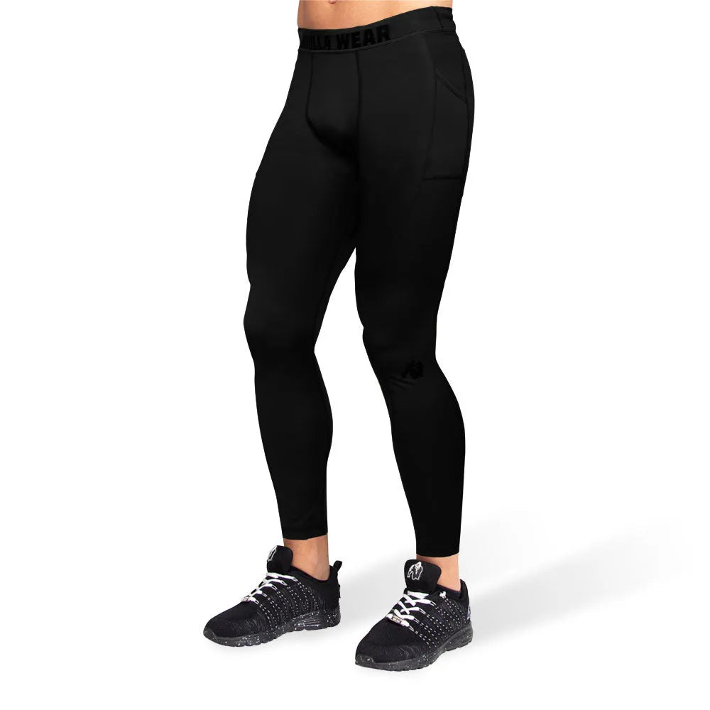 Gorilla Wear Smart Tights, sort