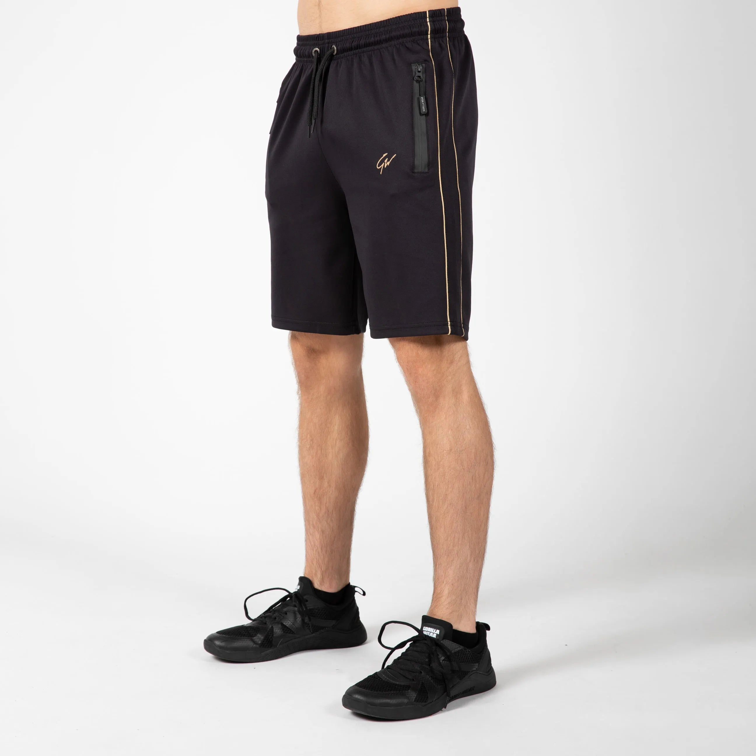 Gorilla Wear Wenden træningsshorts/træningsshorts, sort/guld