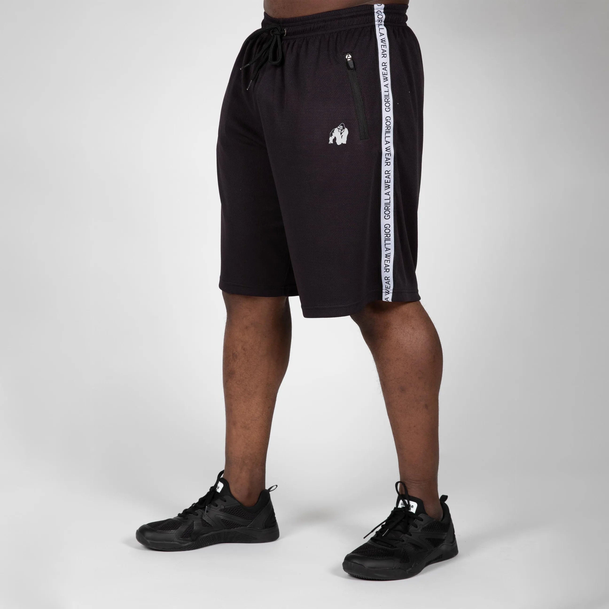 Gorilla Wear Reydon Mesh Shorts/Træningshorts 2.0, sort
