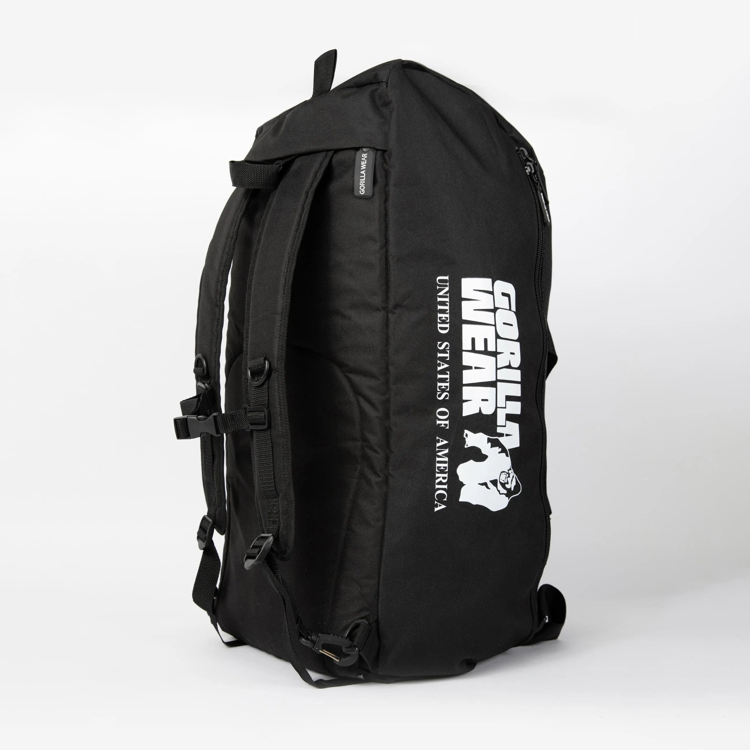 Gorilla Wear Norris Hybrid Gym Bag/Backpack, black