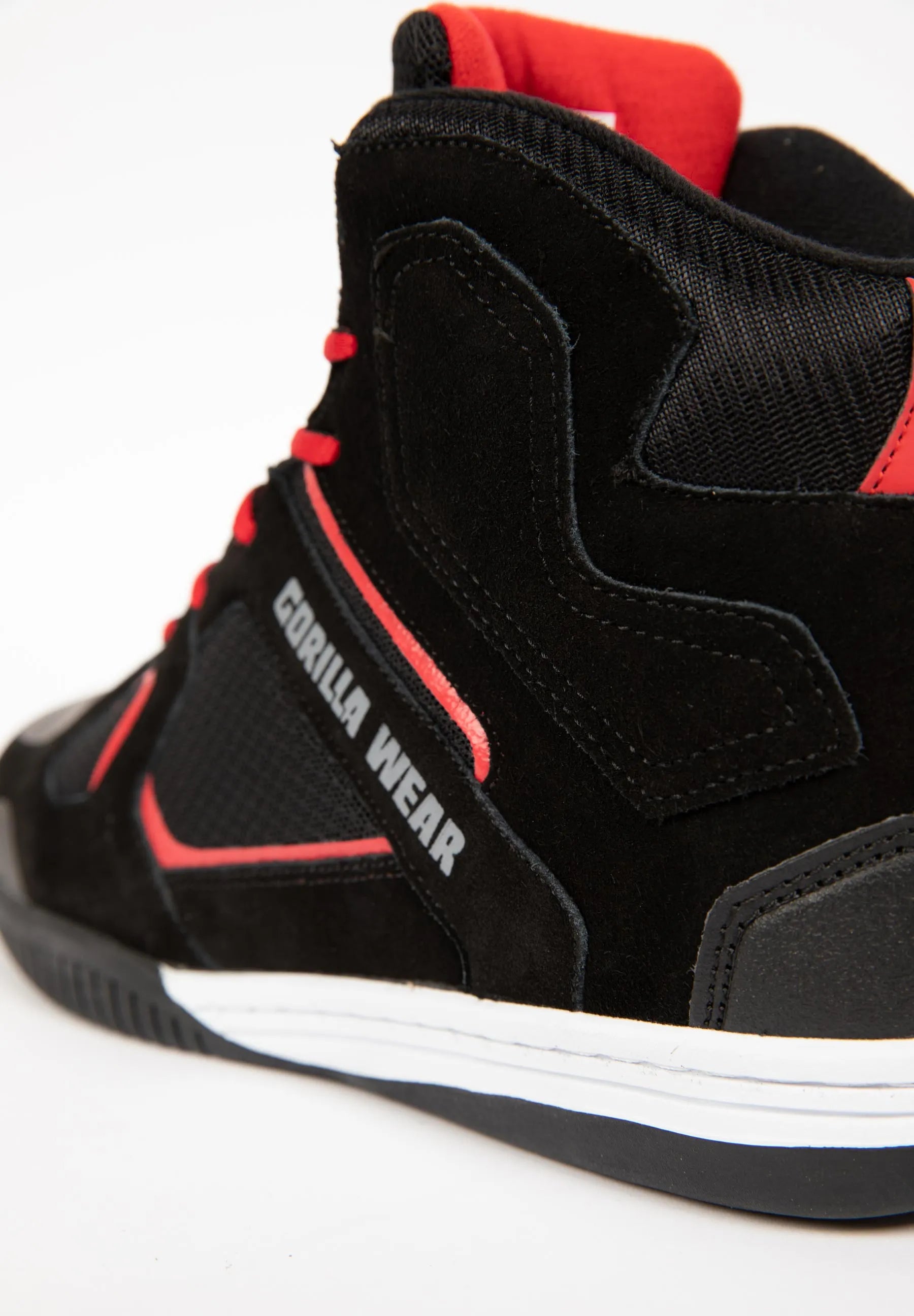 Gorilla Wear Troy High Tops, black/red