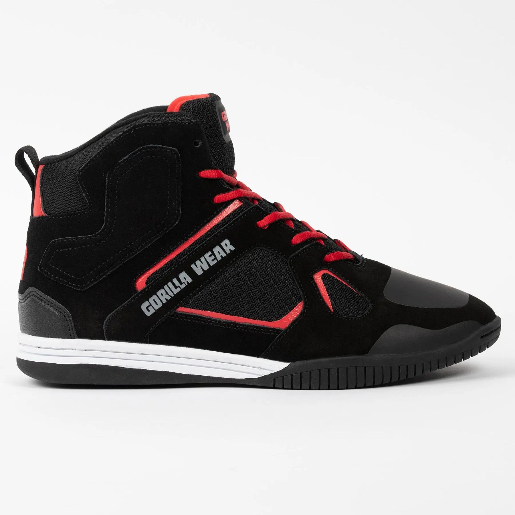 Gorilla Wear Troy High Tops, sort/rød