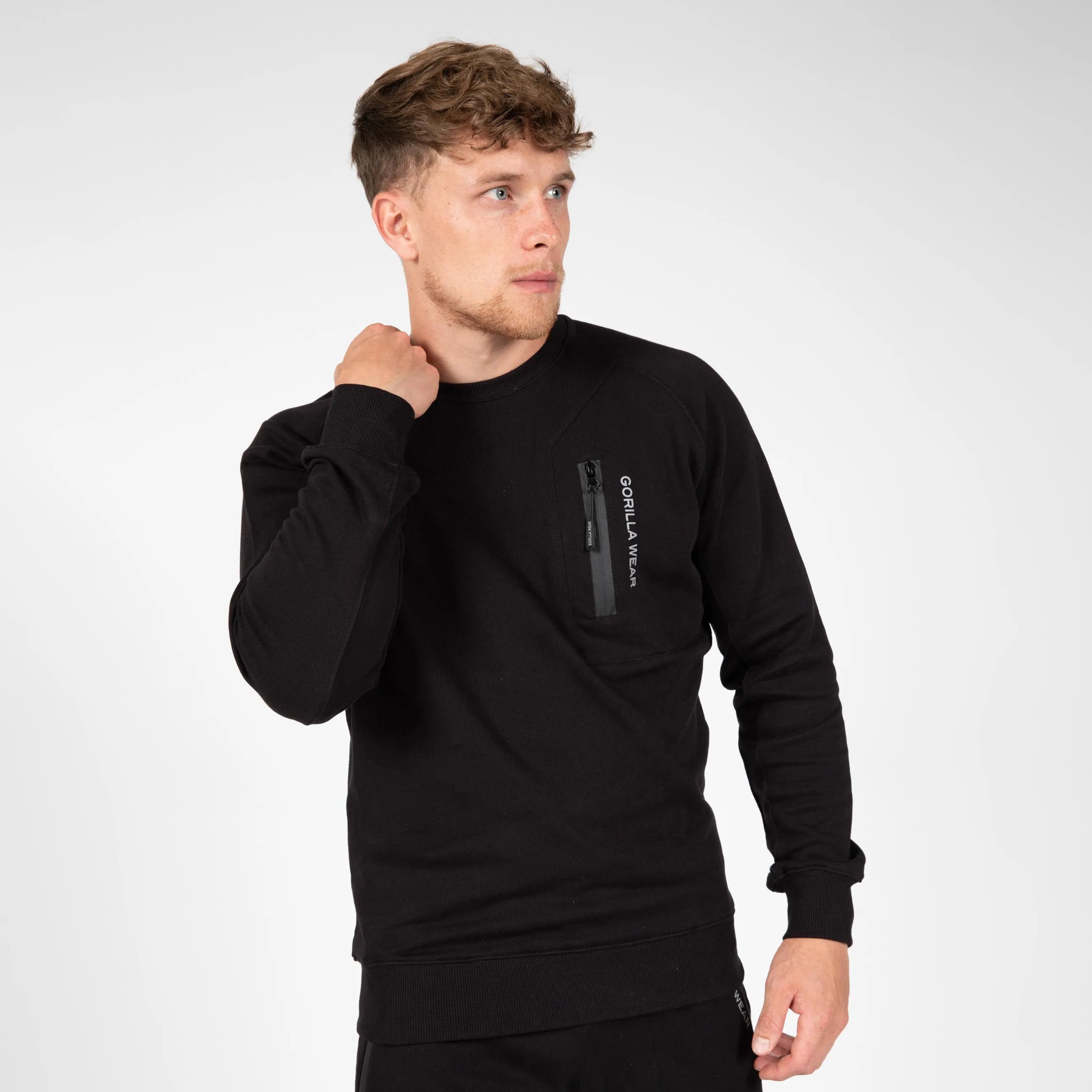 Gorilla Wear Newark sweatshirt/træningstrøje, sort