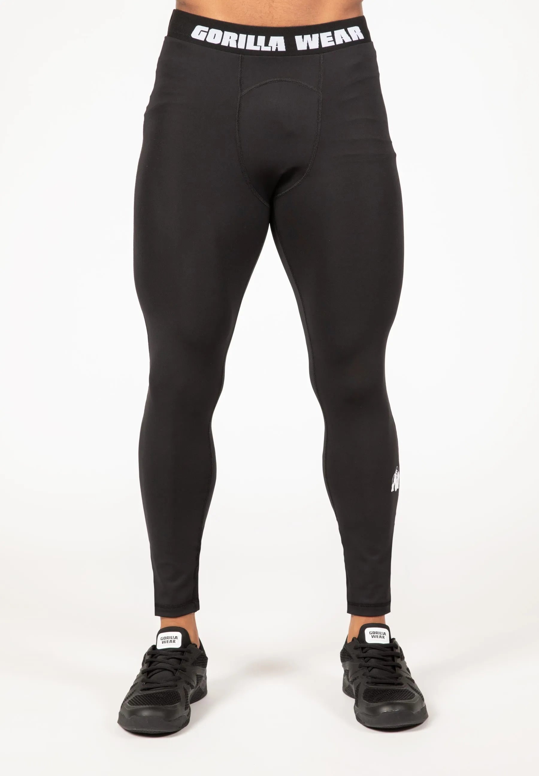 Gorilla Wear Columbus herretights, sort