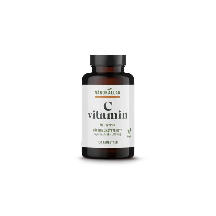 Närokällan Vitamin C 500 mg 100 tabletter