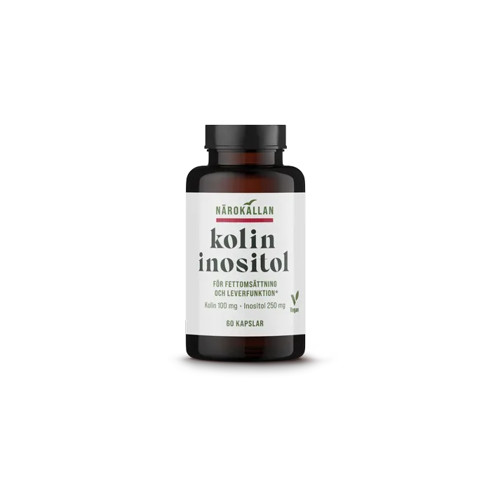 Närokällan Choline &amp; Inositol 60 kapsler