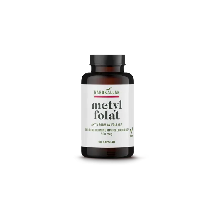 Närokällan Methylfolat 90 kapsler