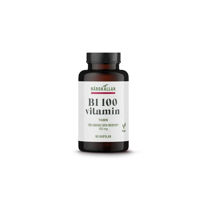 Närokällan B1 100 mg 90 kapsler