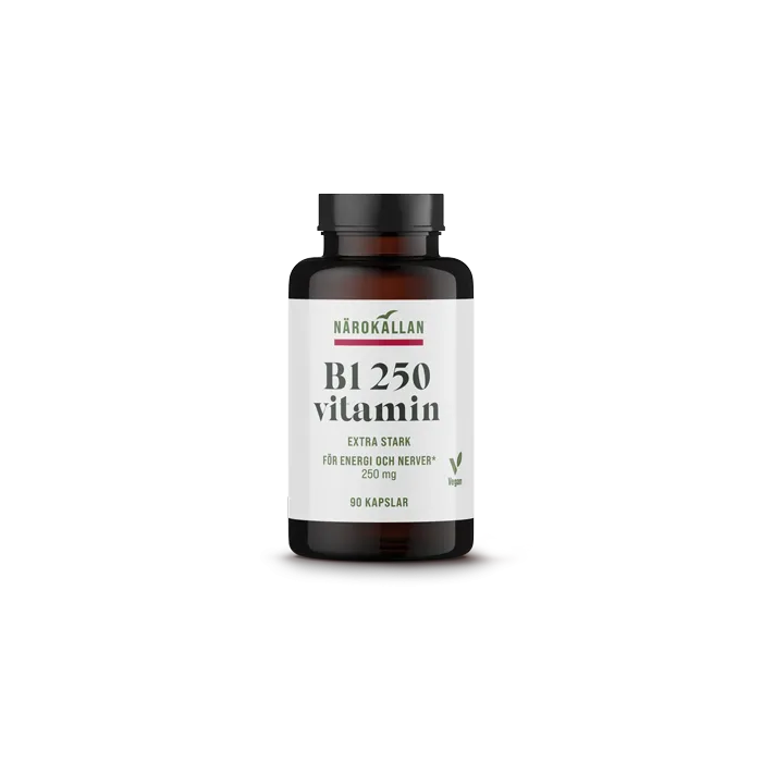 Närokällan B1 250 mg 90 kapsler