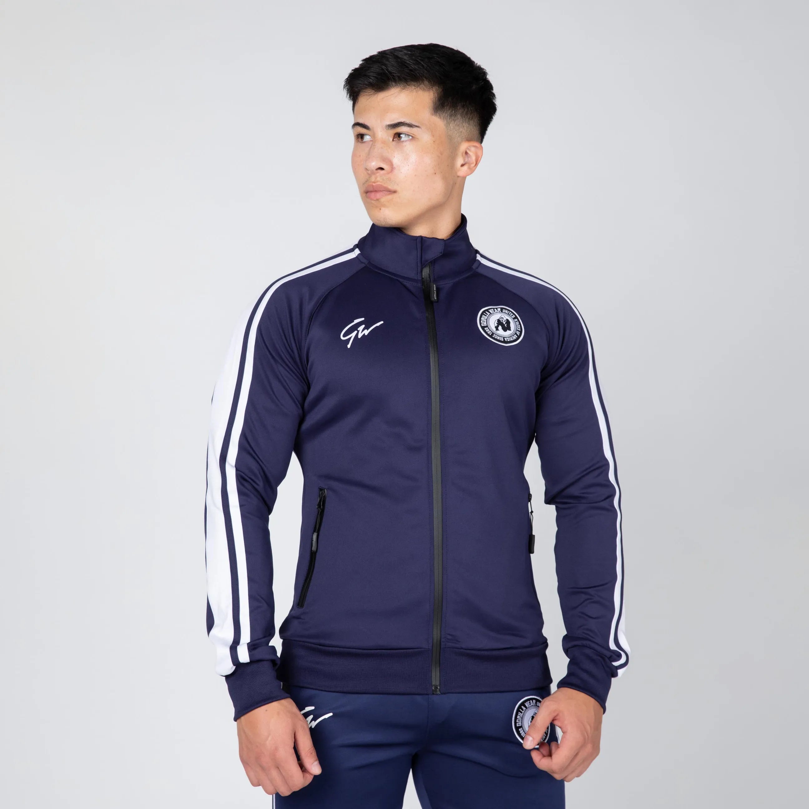 Gorilla Wear Stratford Track Jacket/Träningströja, navy