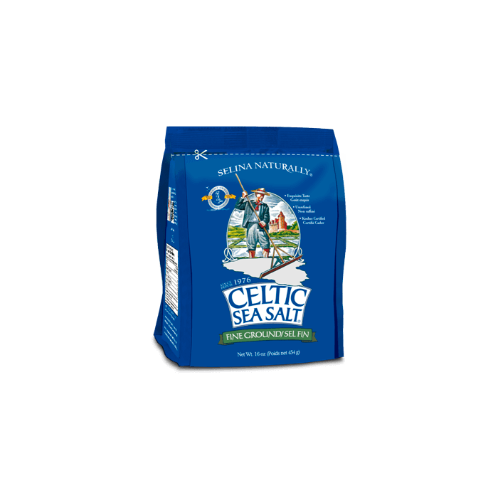 Keltisk havsalt fintmalet 454 g