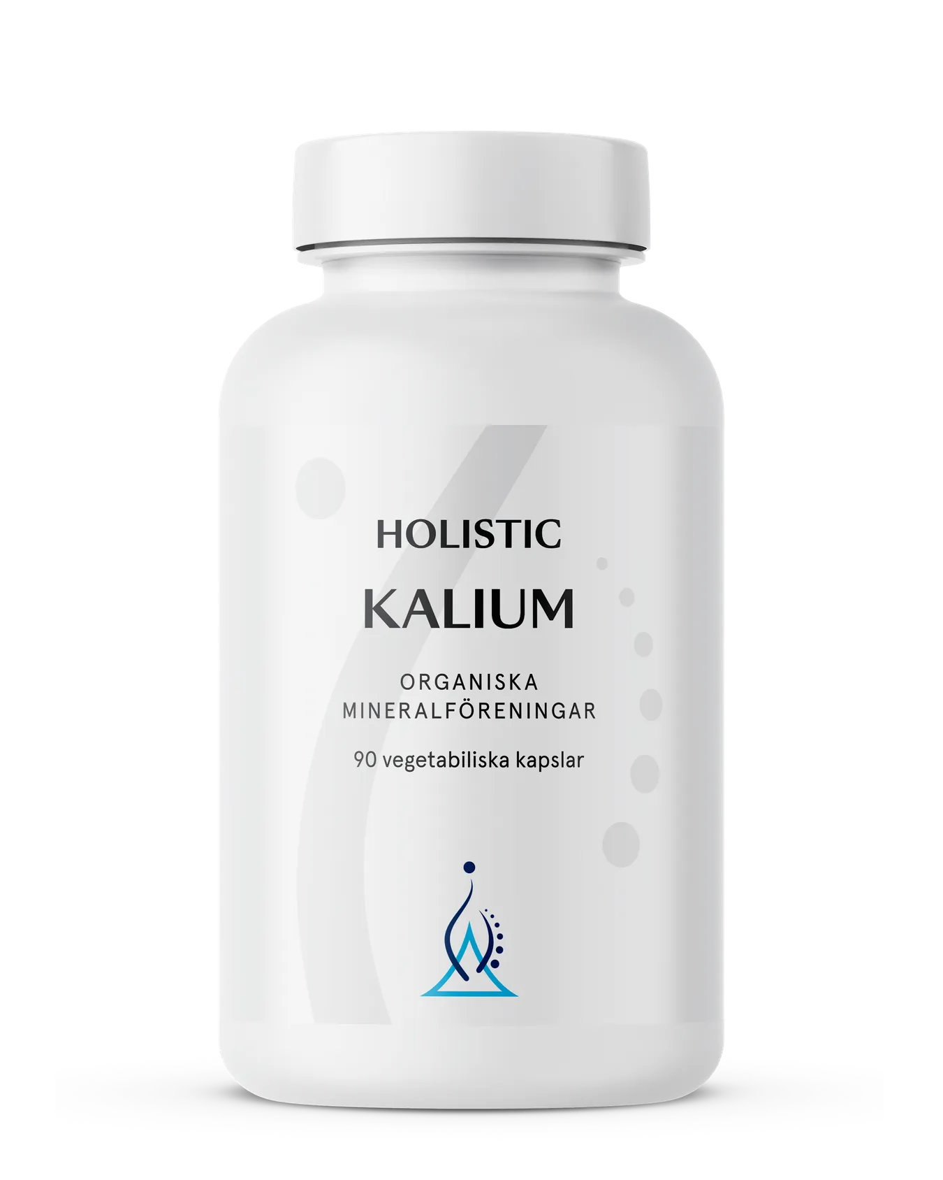 Holistisk kalium 250 mg, 90 kapsler