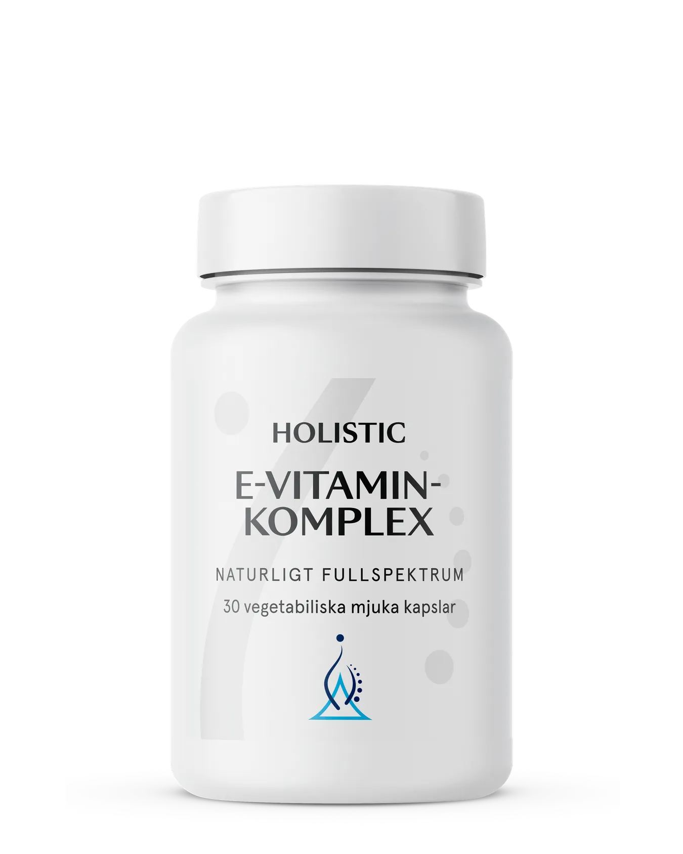 Holistisk E-vitaminkompleks, 30 kapsler