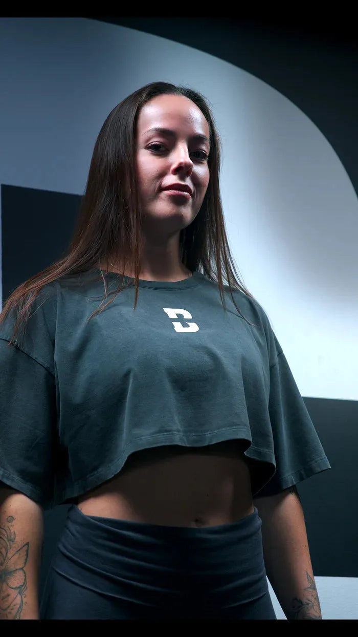 Be@yourbest Crop Top/Træningstop BAYB Sort