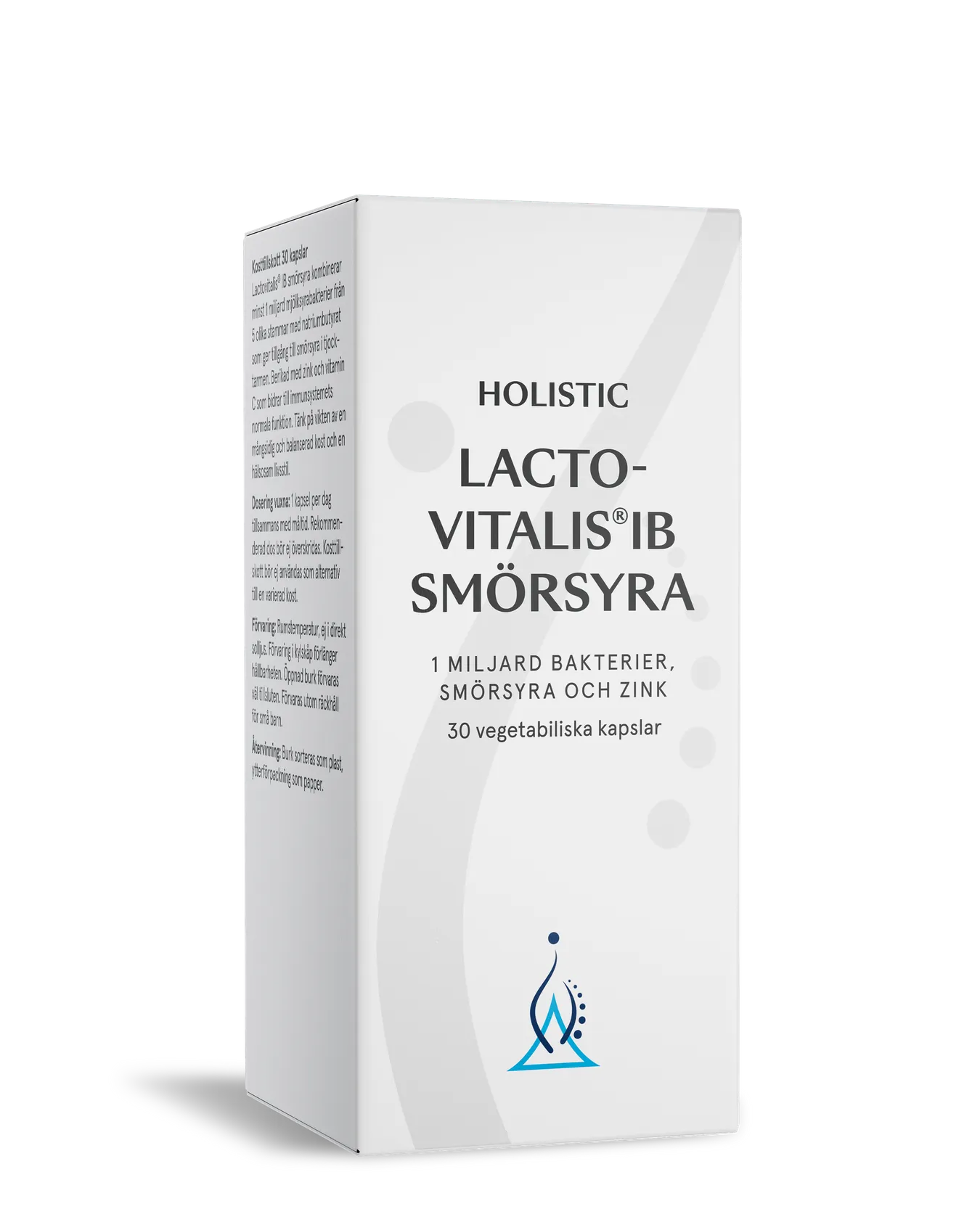 Holistisk Lactovitalis®IB smørsyre, 30 kapsler