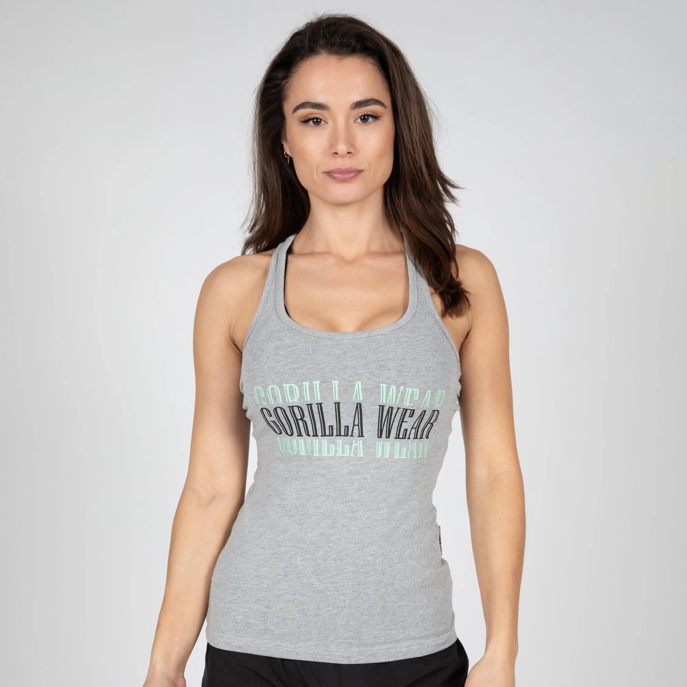 Gorilla Wear Verona Tank Top/linne, grey melange