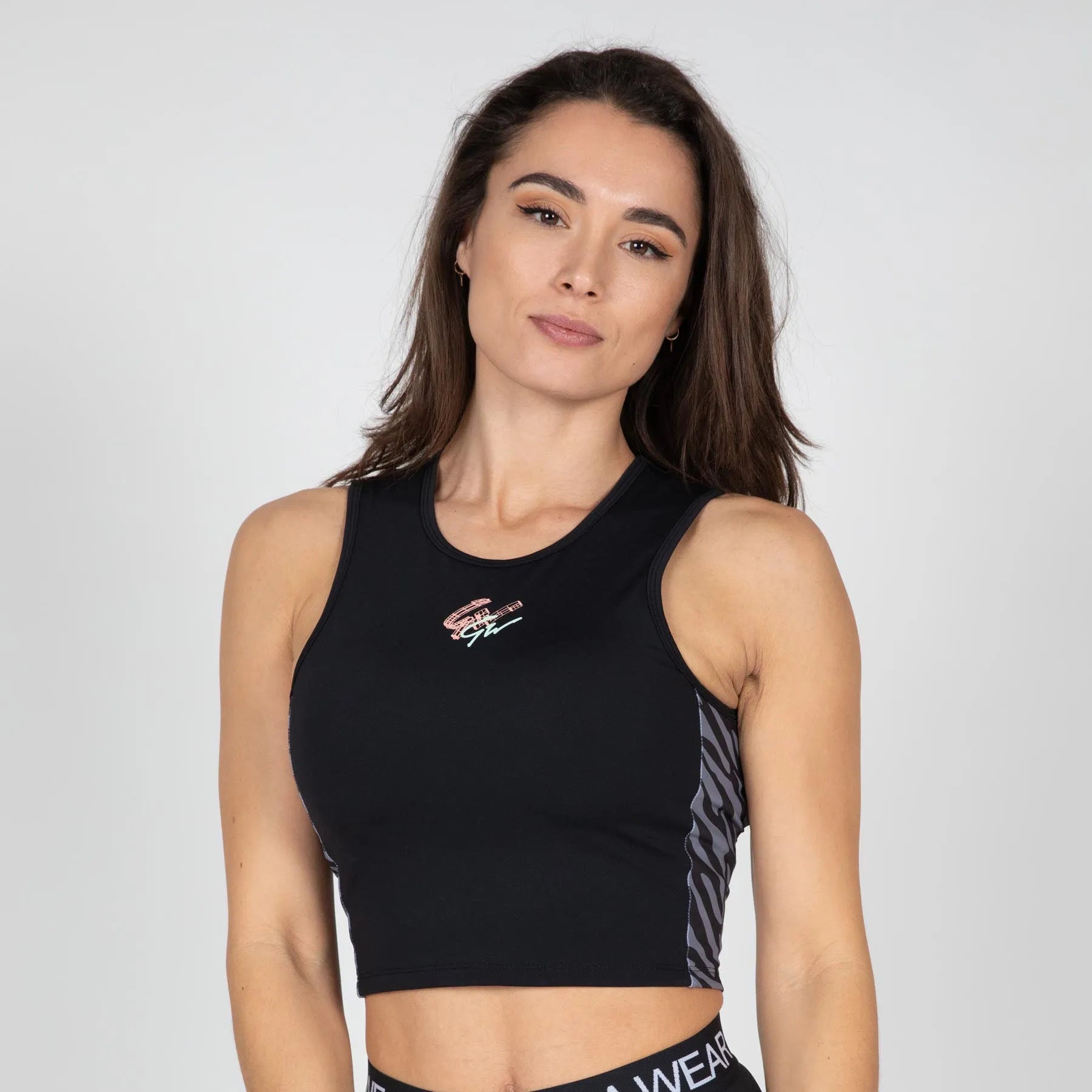 Gorilla Wear Zion Crop Top/träningstopp, black
