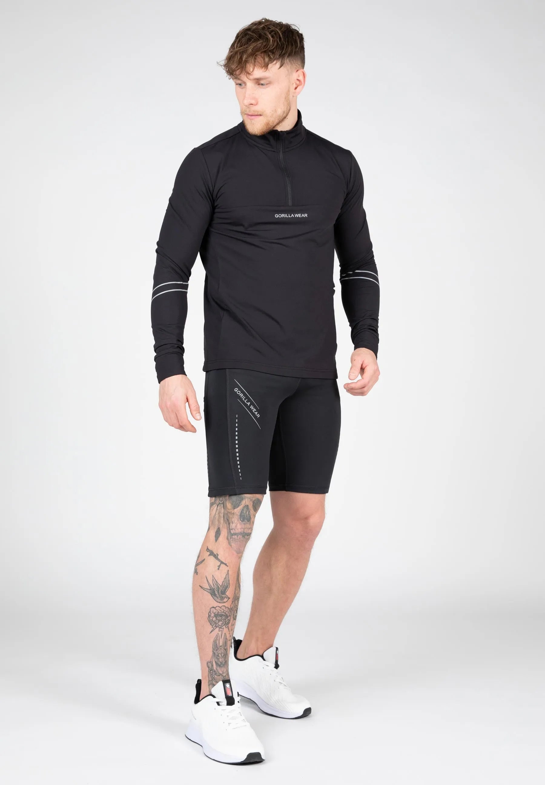 Gorilla Wear Cooper Herre Korte Tights, sort