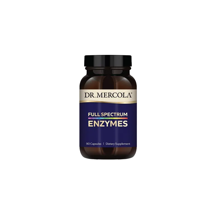 Dr. Mercola Fuldspektrede Enzymer 90 Kapsler