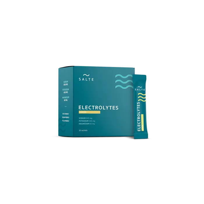 Saltede elektrolytter citron 30-pak