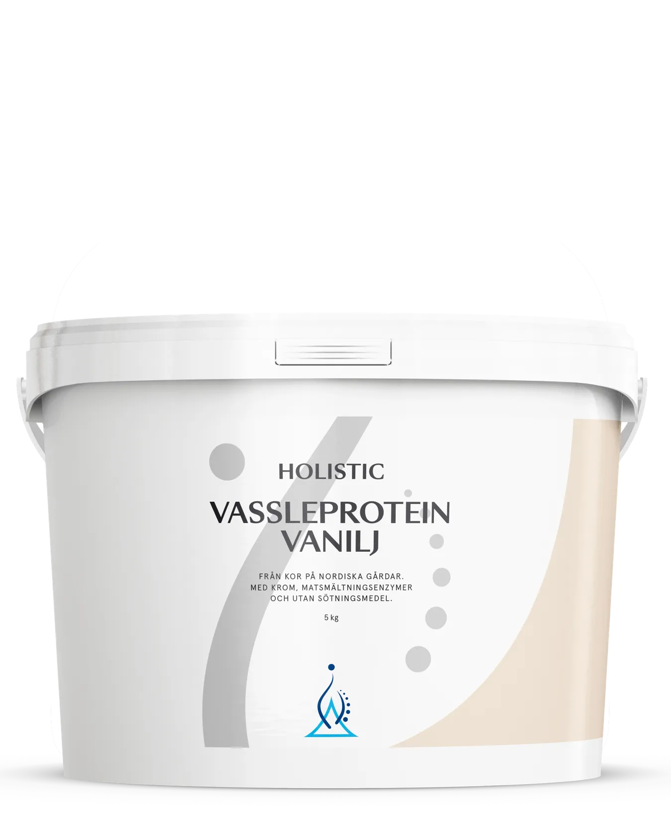 Holistisk valleprotein vanilje, 5 kg