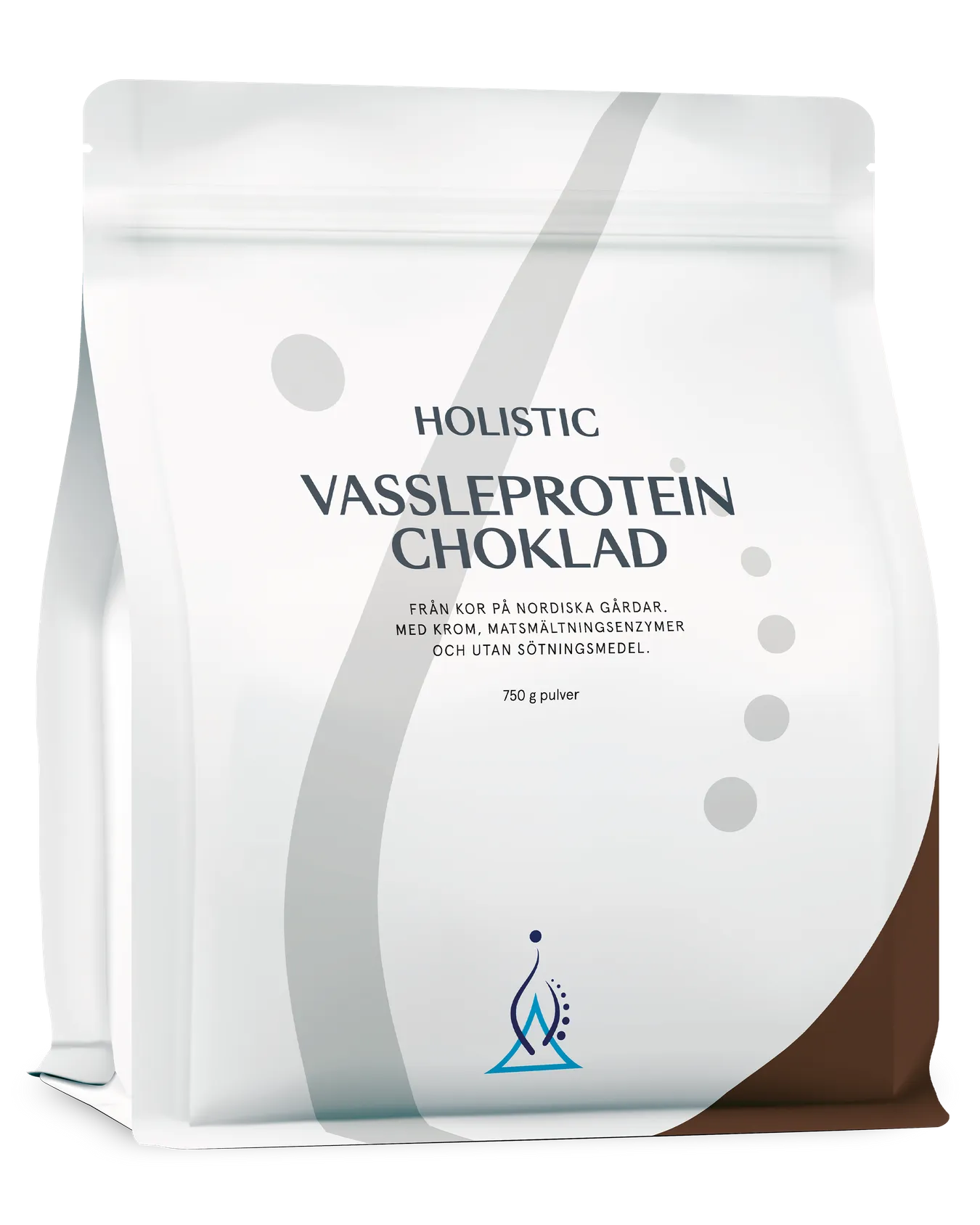 Holistisk valleproteinchokolade, 750 g