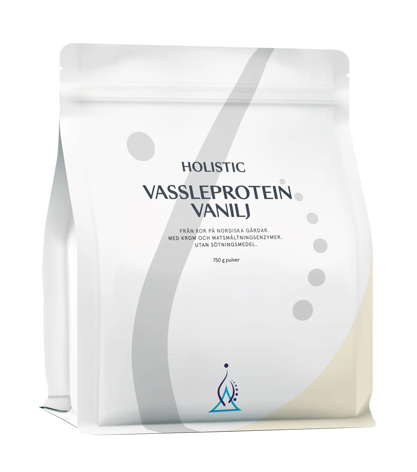 Holistisk valleprotein vanilje, 750 g