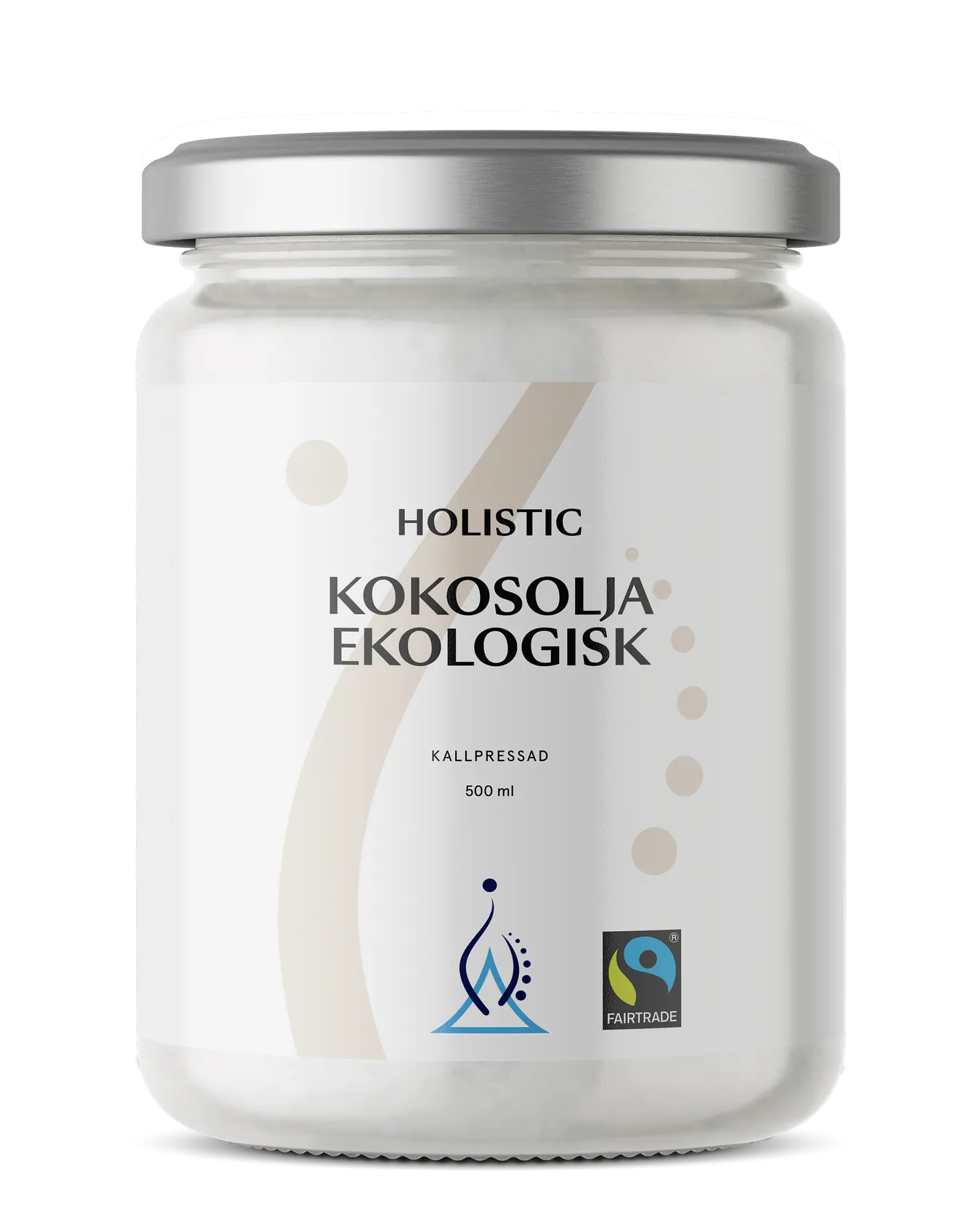 Holistisk kokosolie økologisk, 500 ml 