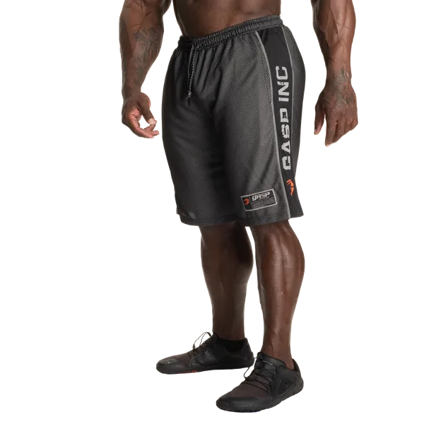 Gasp No1 mesh shorts/træningsshorts, Sort